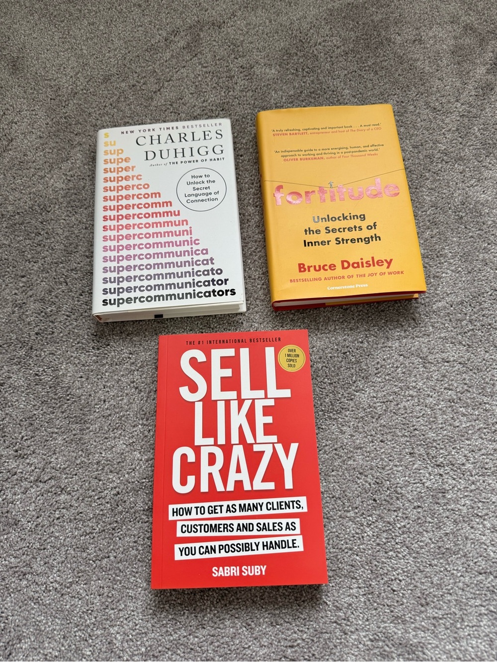 Sell Like Crazy Paperback Book - Red Cover